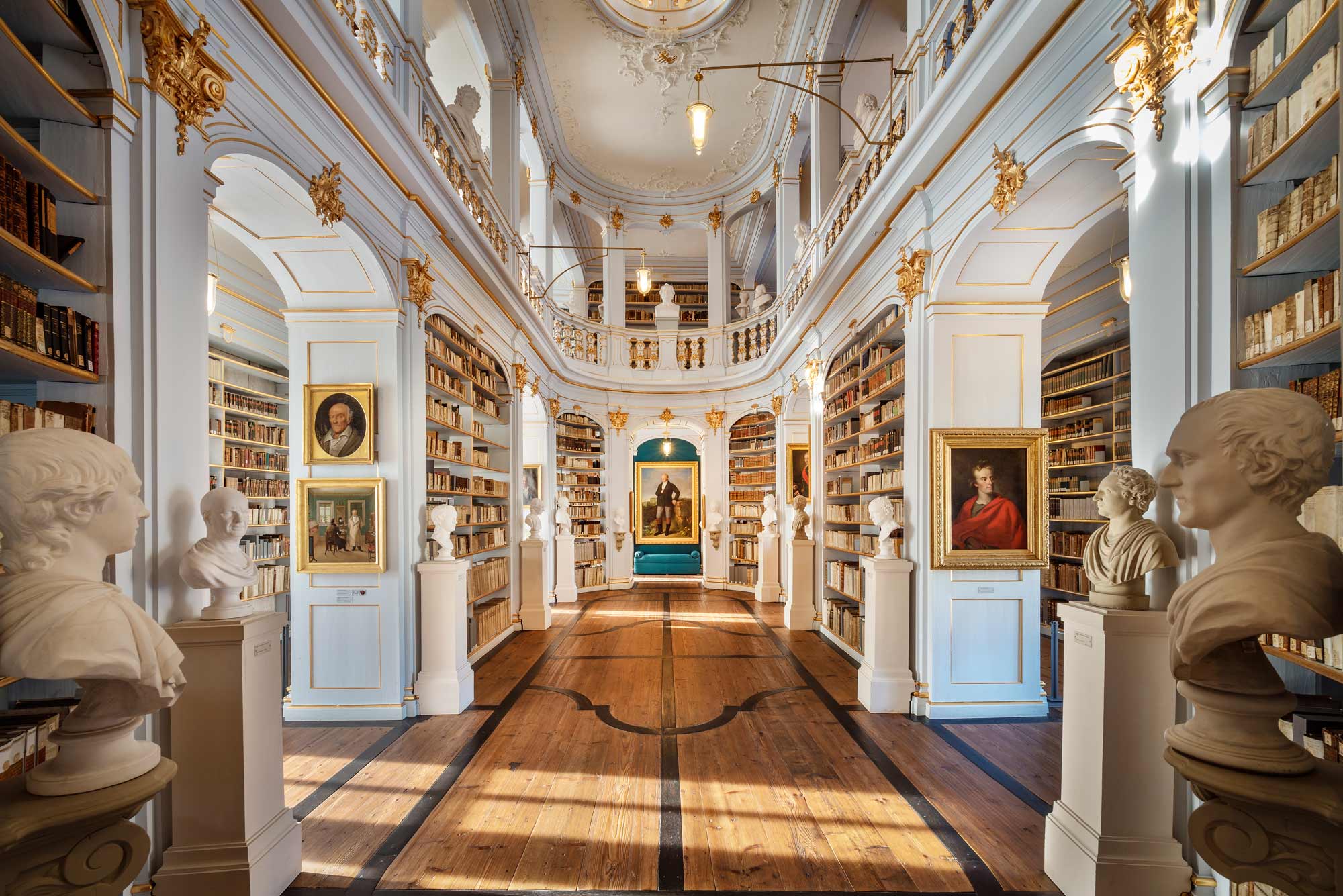 A weimari Anna Amalia Hercegnő Könyvtár (forrás: a DZT médiabankja)