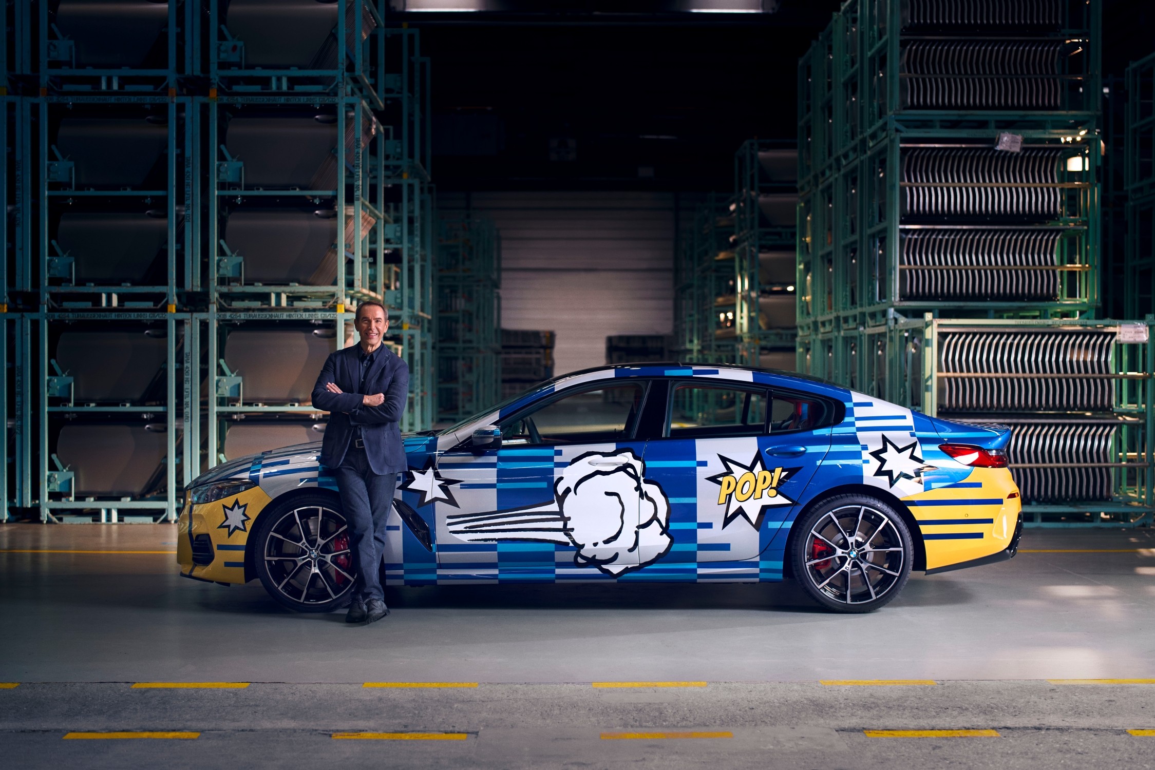 Jeff Koons (forrás: BMW Group Magyarország)